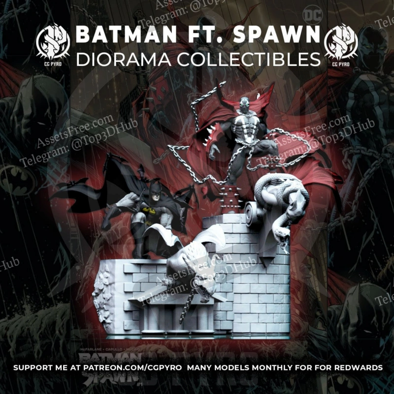 Batman ft SPawn