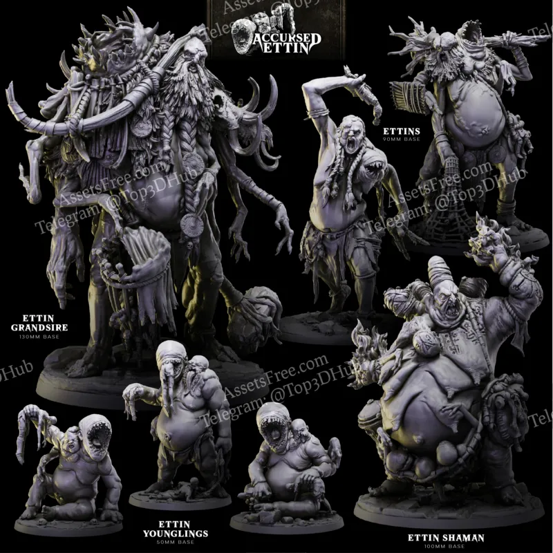 Bestiarum - Accursed Ettin - January 2024