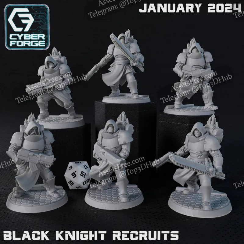 Black Knight Recruits