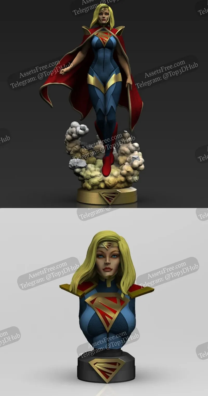 Supergirl from Injustice Superman of DC Comics