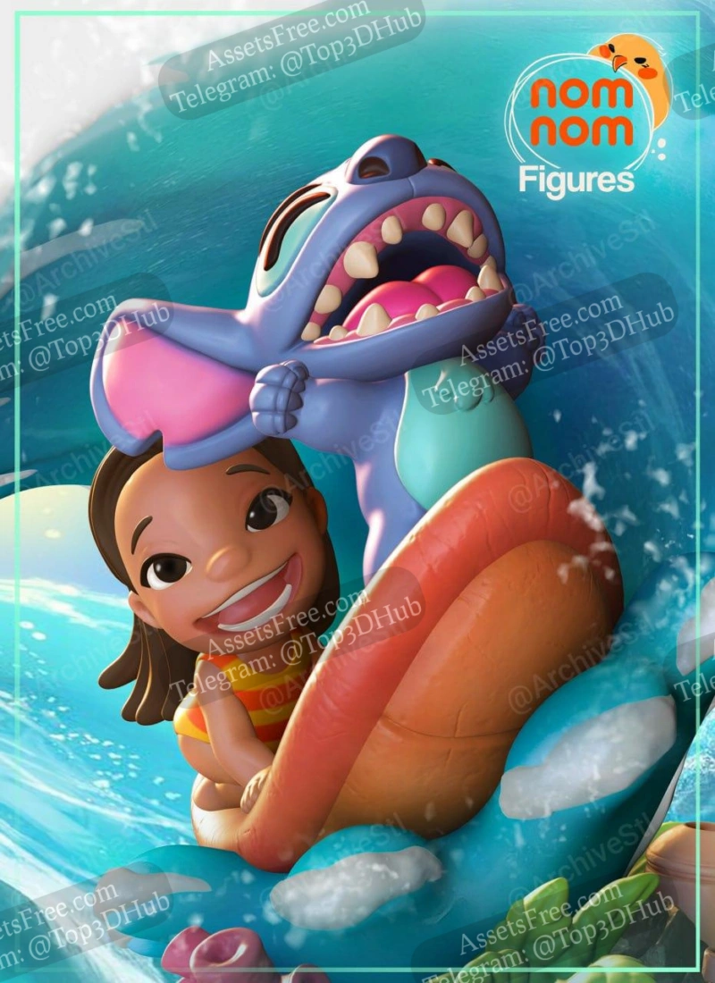 Chibi Lilo and Stitch