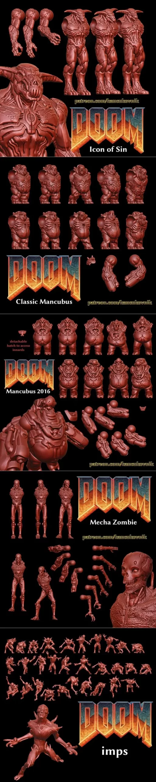 Doom Miniatures