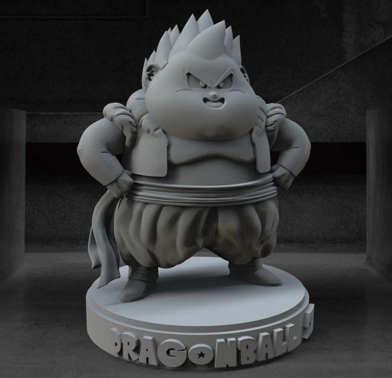 Trone Broly – Dragon ball Z ‣ 3D print model ‣ AssetsFree.com