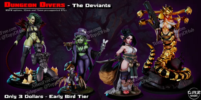 Dungeon Divers - The Deviants - January 2024