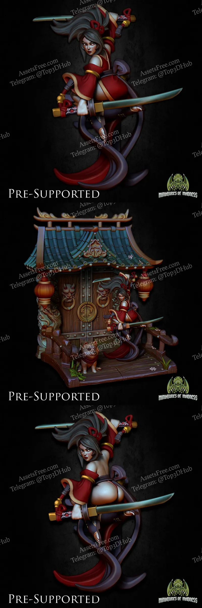 Ninja Scenery Oriental - Diorama