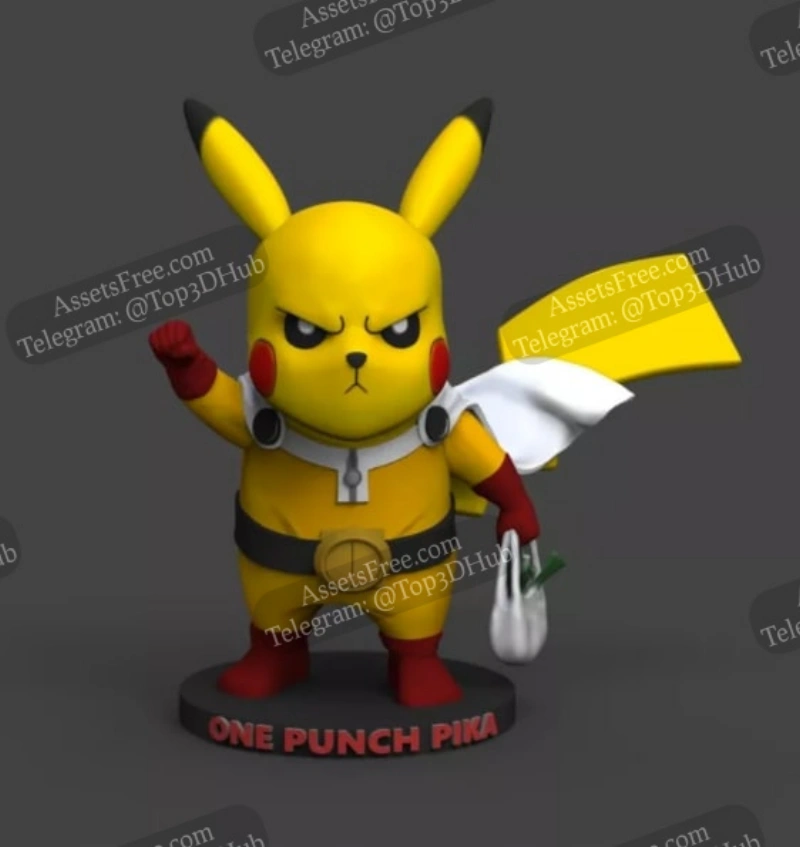 Pikachu Cosplay One Punch Man