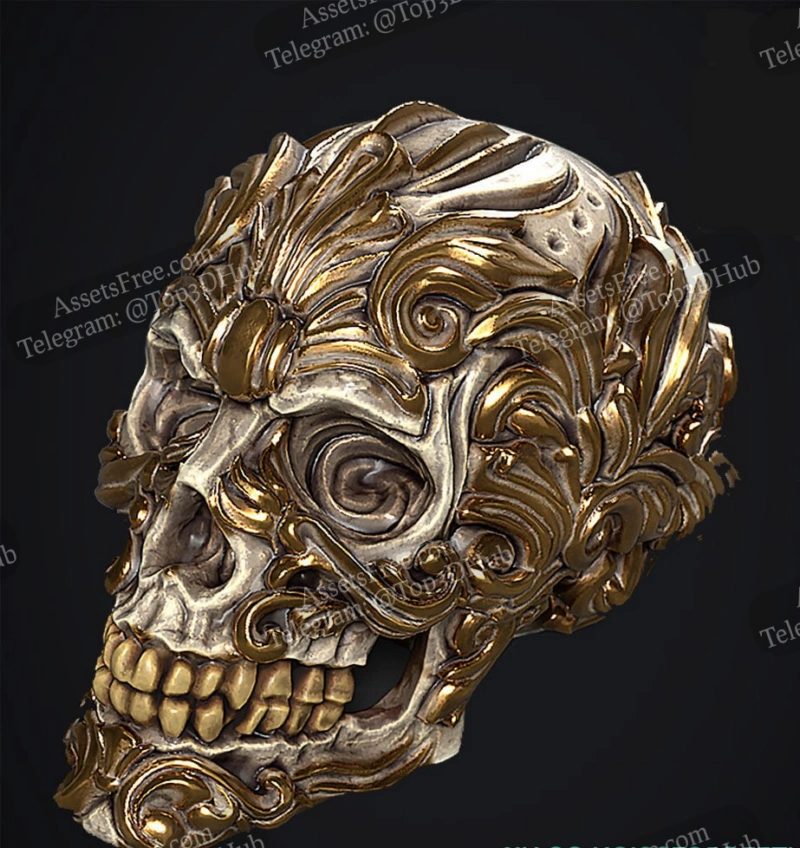 Rococos Skull