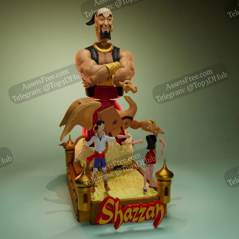 Shazzan - Diorama