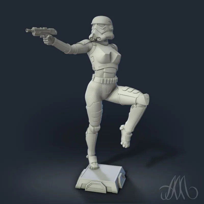 Stormtrooper girl