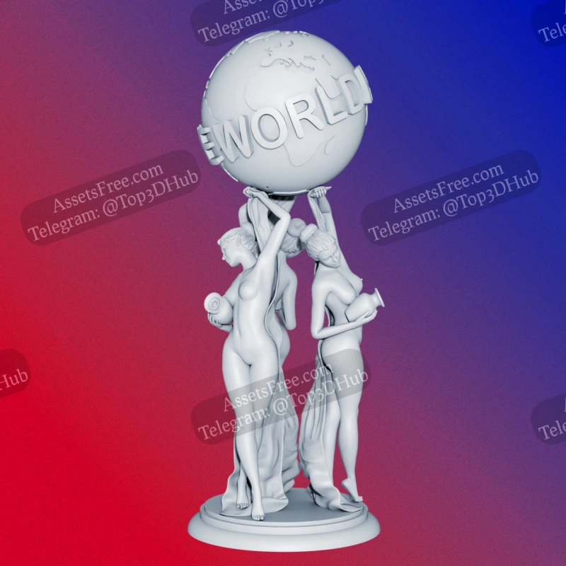 The World is Yours Statue