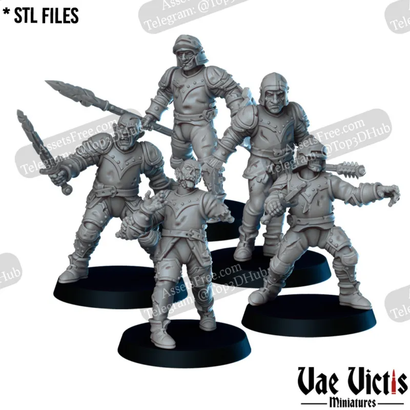 Vae Victis Miniatures - Undead Guard Pack