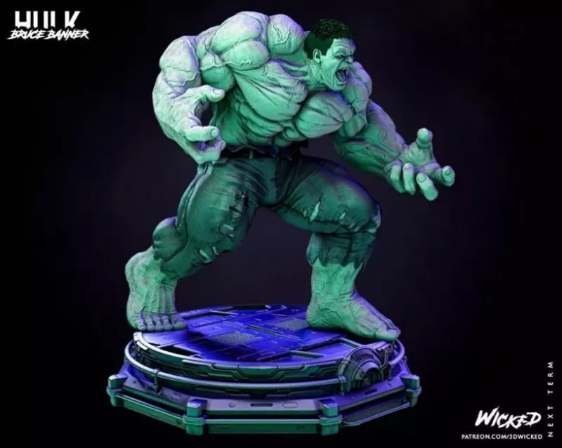Hulk Statue