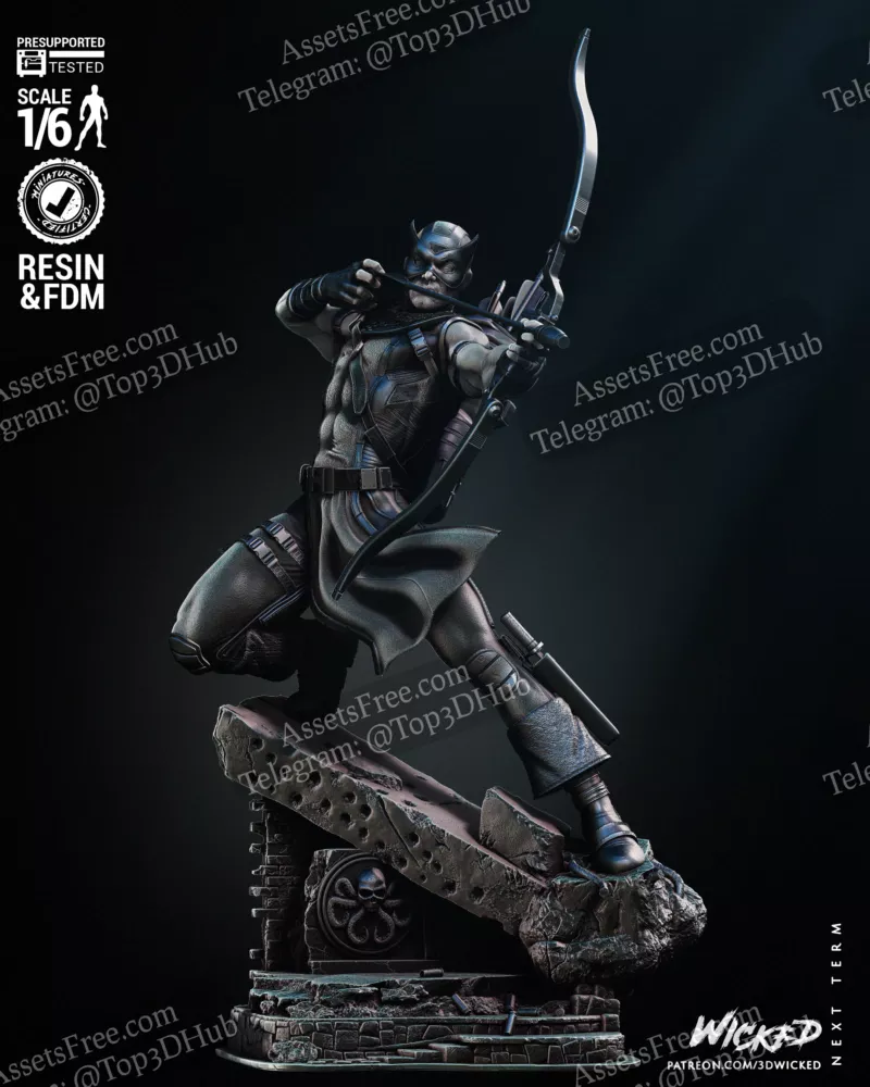 Hawkeye: Precision in Sculpture