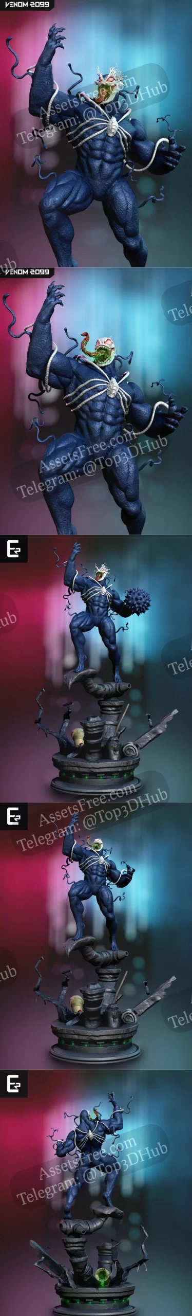 Venom 2099 - Collectible Statue