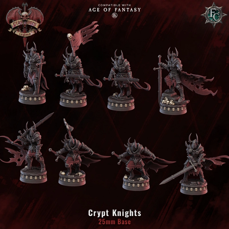 Fleshcraft Studio - The Ossuary Cryptwardens Bundle - Crypt Knights