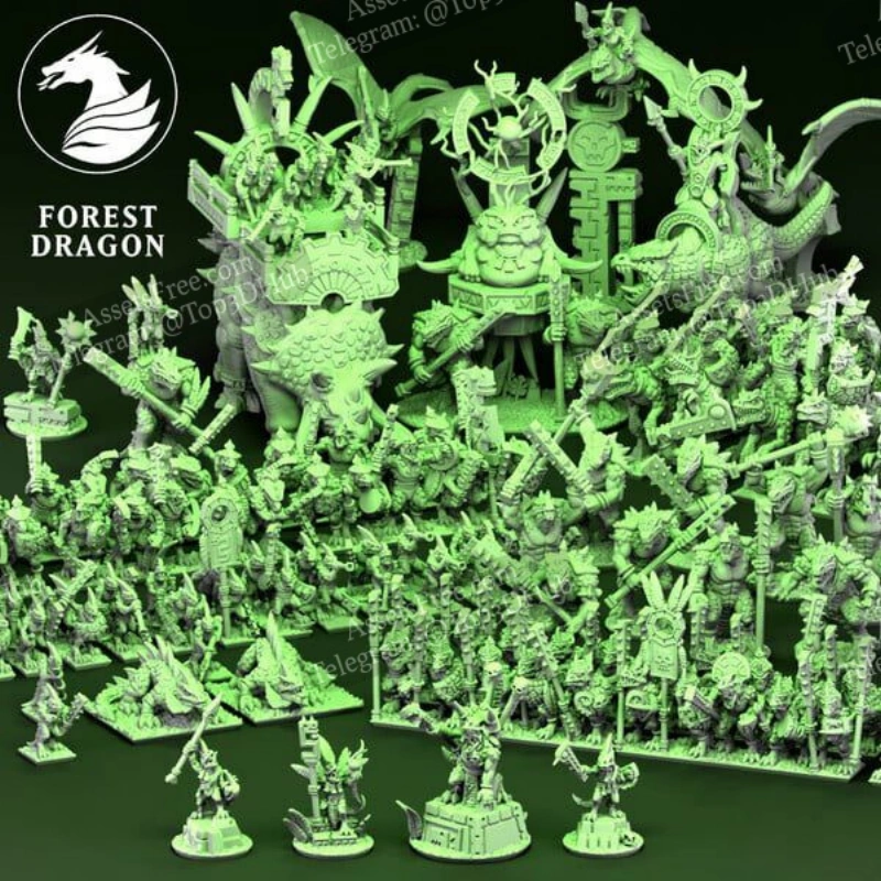 Forest Dragon - Reptilian Army