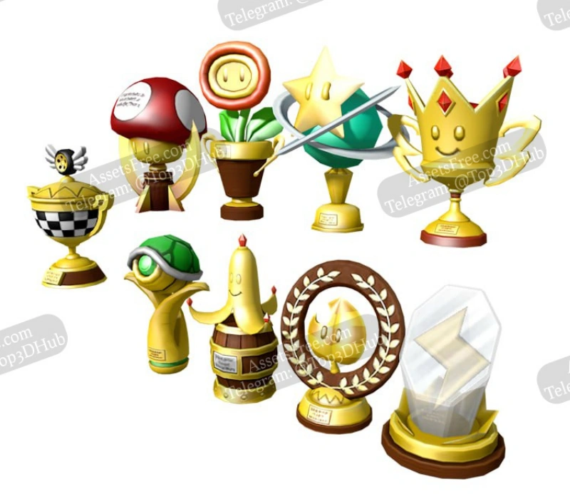 Mario -Trophy Collection