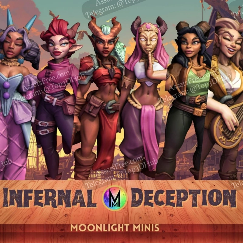 Moonlight Minis- Christine Van Patten - Infernal Deception