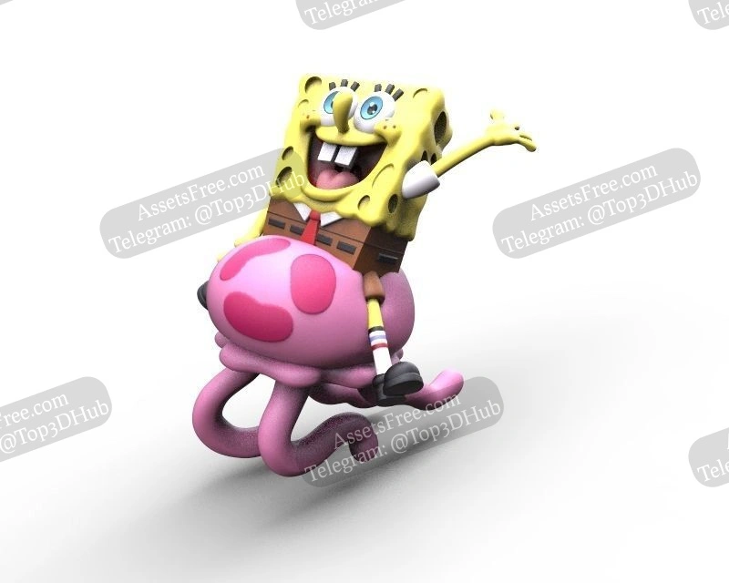 Spongebob Squarepants - Jellyfish Rider