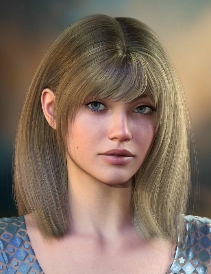 Download Free High Quality Alo Lyra Hair For Genesis 9 8 And 8 1