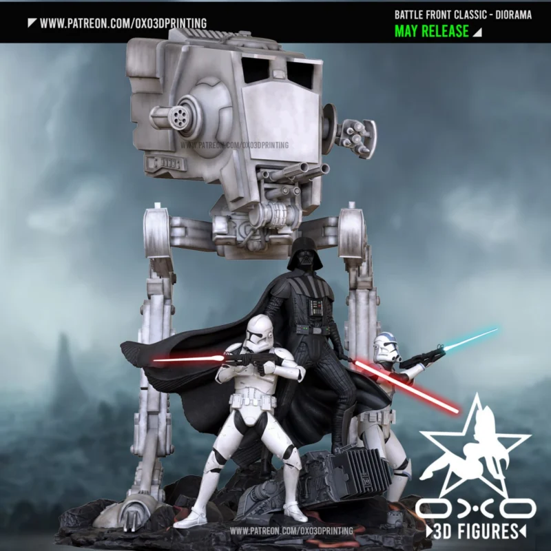 Battle Front - Star Wars - Diorama
