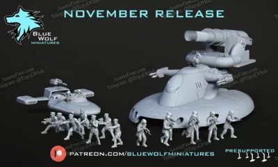 Blue Wolf Miniature - November 2023
