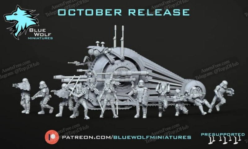 Blue Wolf Miniatures - October 2023