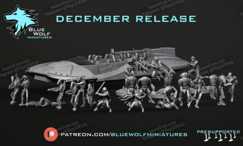 Blue Wolf Miniatures - December 2023
