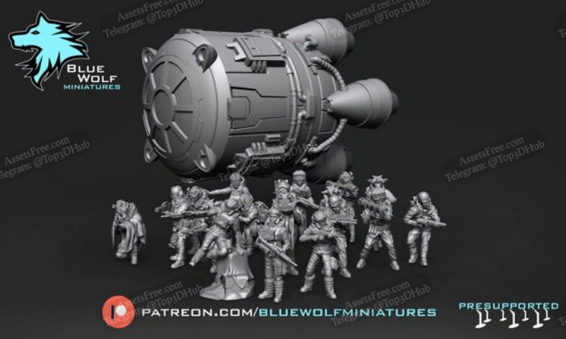 Blue Wolf Miniatures - February 2024