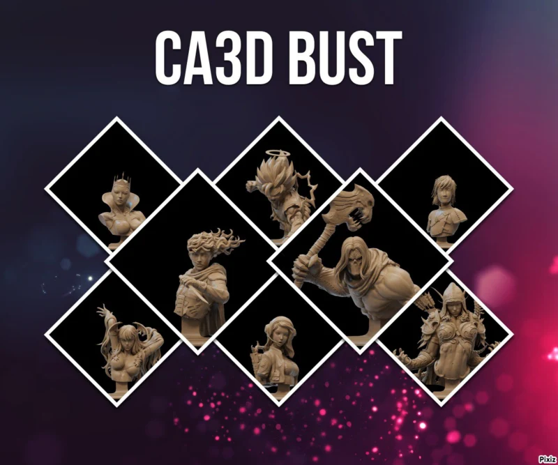C@3dStudios - Bust - May 2024