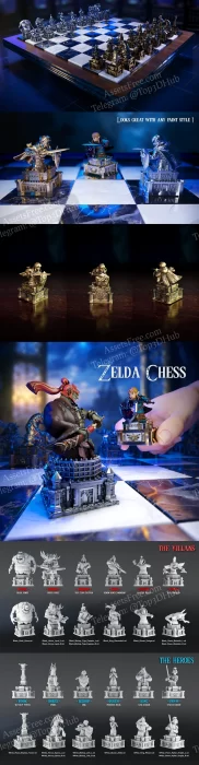 Legend of Zelda - Chess Set