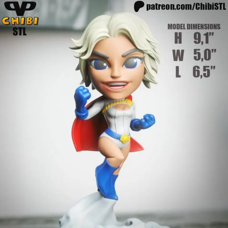 Power Girl Chibi