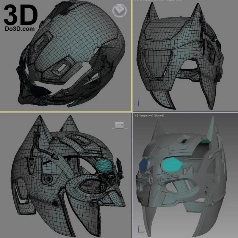 Batman tech cowl helmet