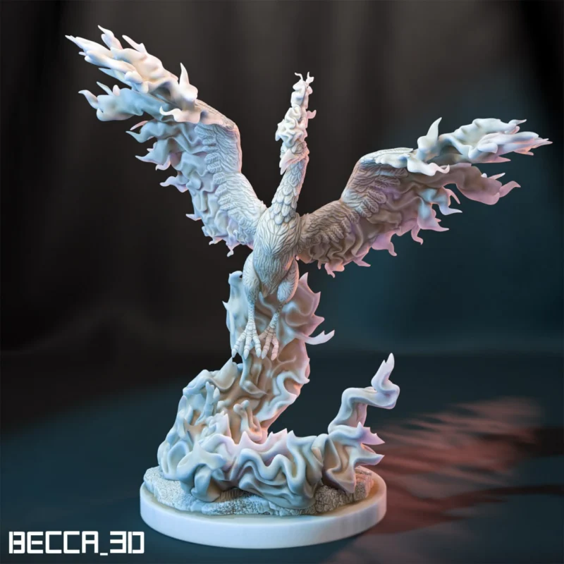 Kaijumon – Fire Bird (Moltres) » 3D print model Download free