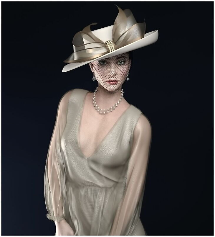 Hat Couture 2 | DAZ 3D & Poser | AssetsFree.com