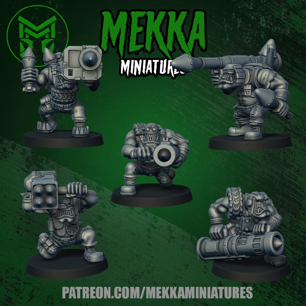 Mekka Miniatures - Tank Killers set 2