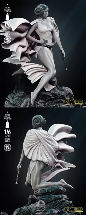 Leia Sculpture