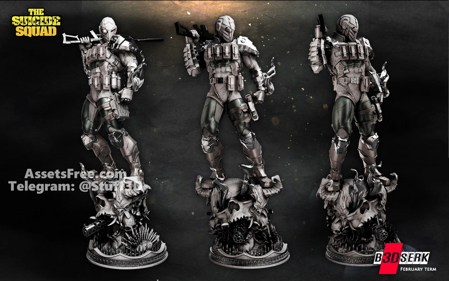 Deadshot Statue