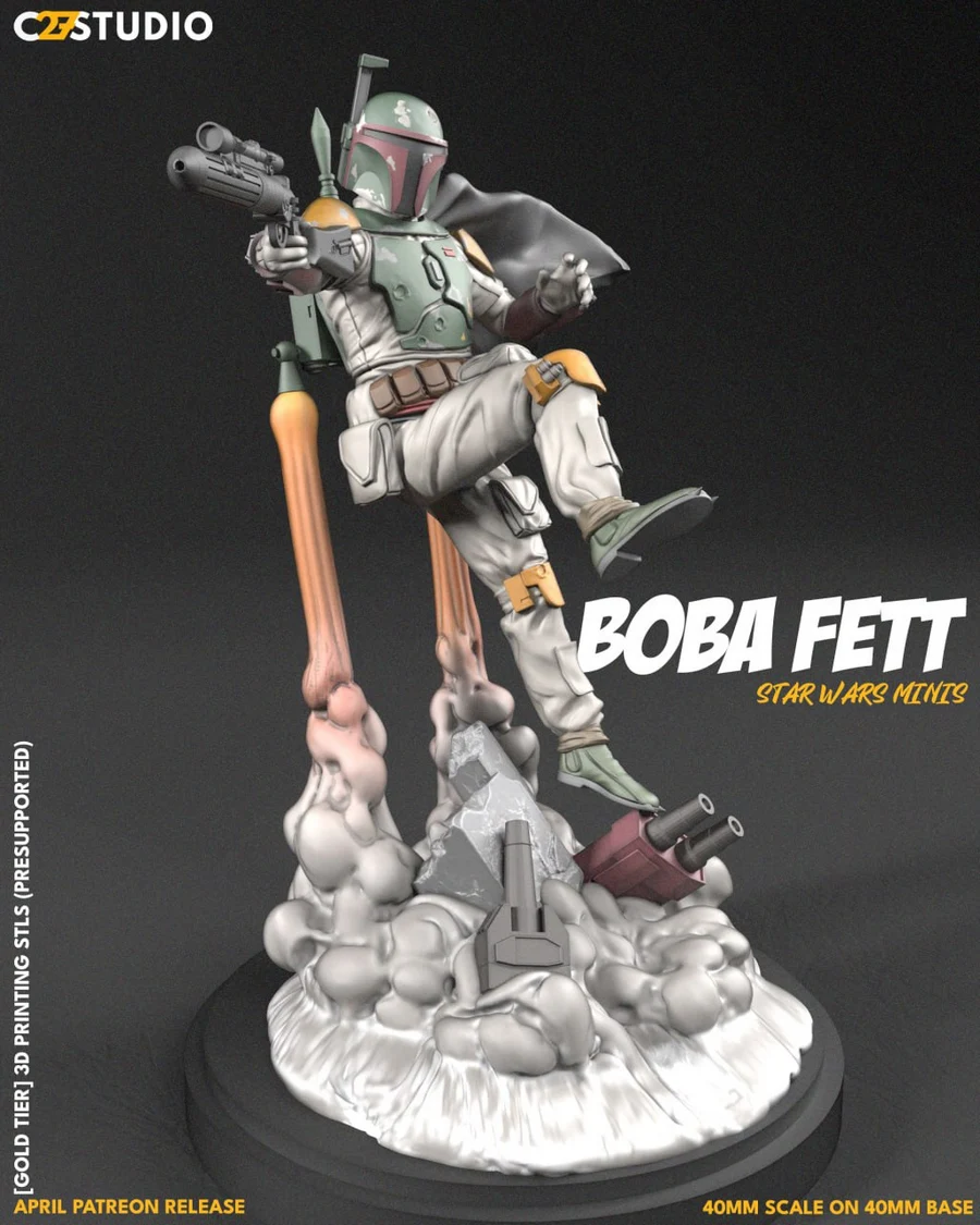 Boba Fett - unmodified clone