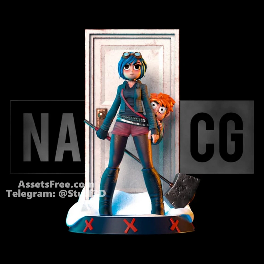 Ramona Flowers and Scott Pilgrim