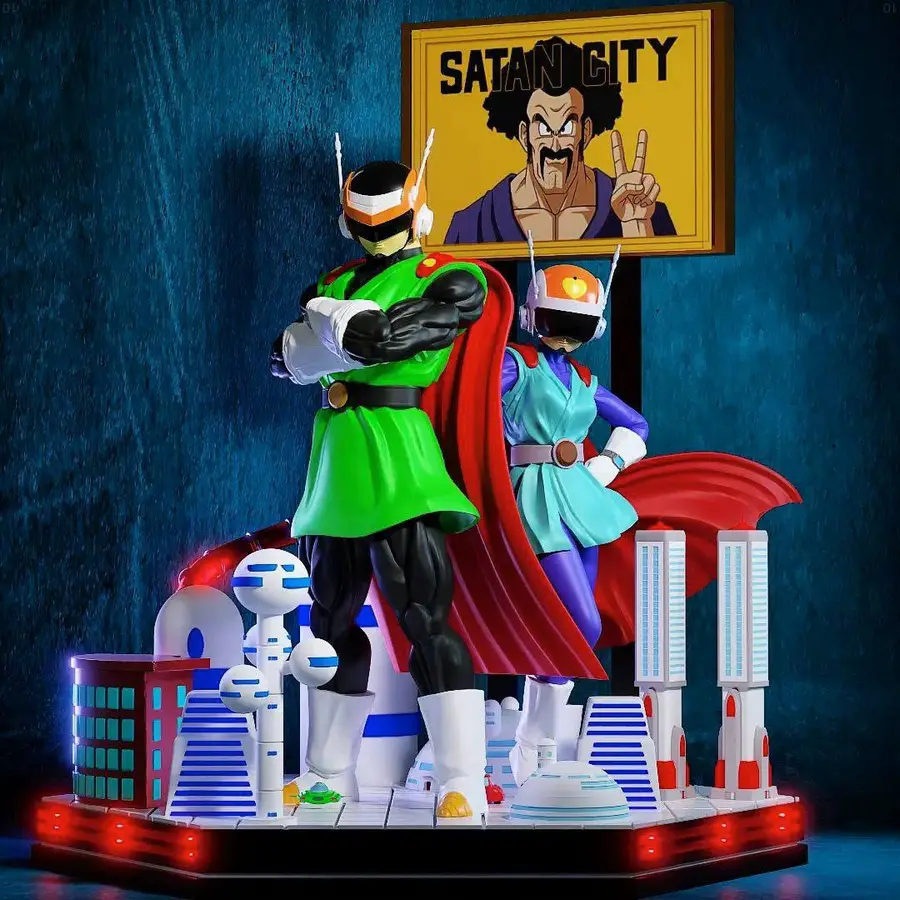 Gran Saiyaman and Gran Saiyaman 2 - Satan City Diorama