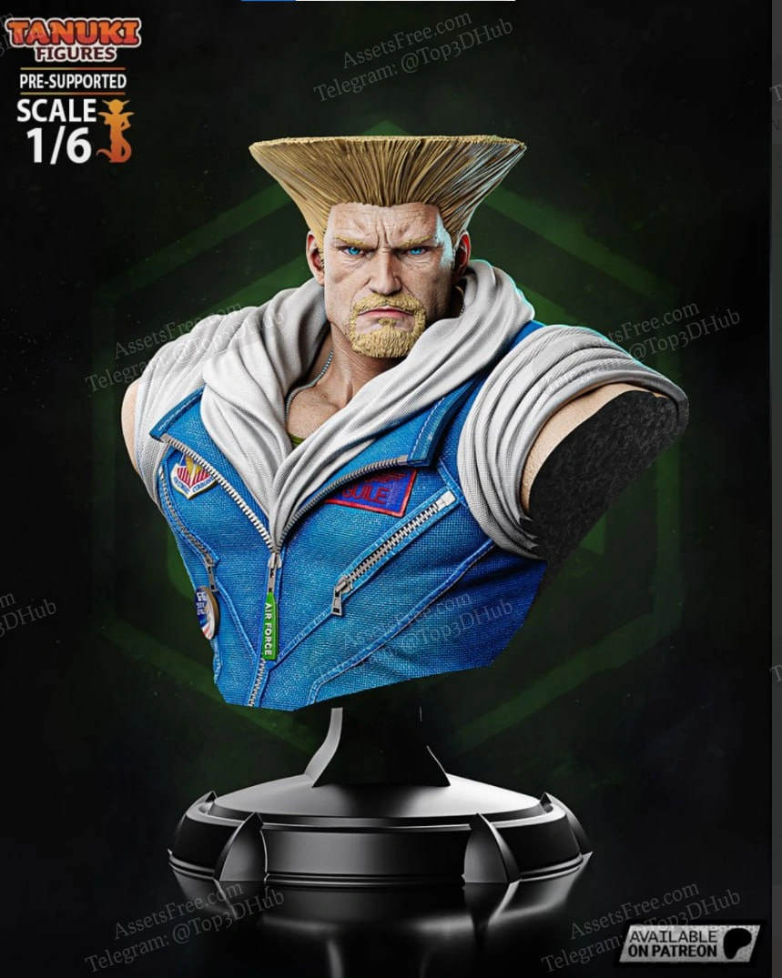 Guile Bust