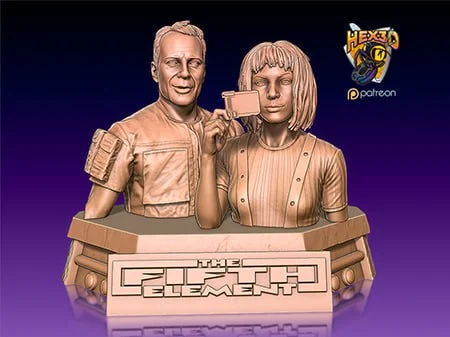 Multipass Diorama - Double Bust