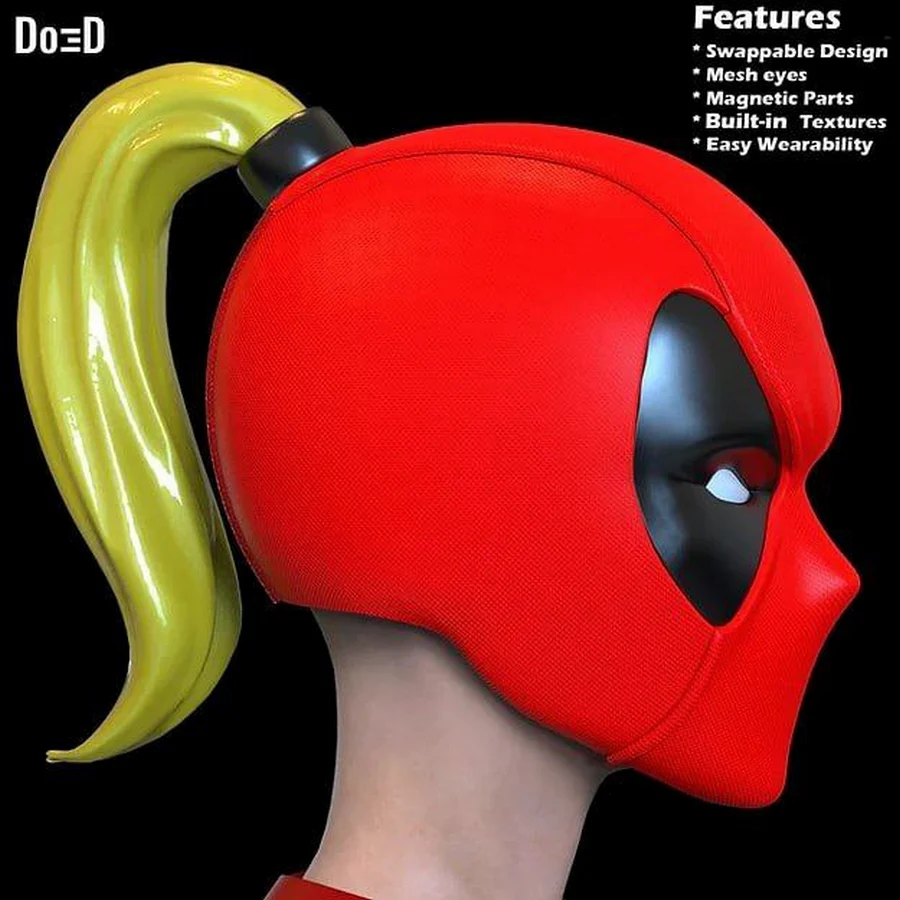 Lady Deadpool helmet