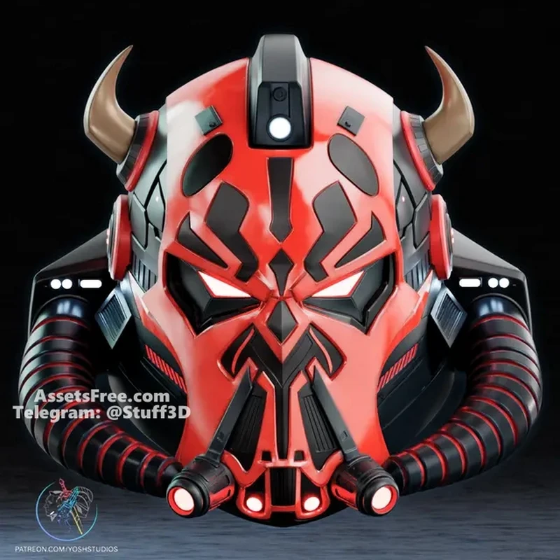 Maul Space Marine - Helmet