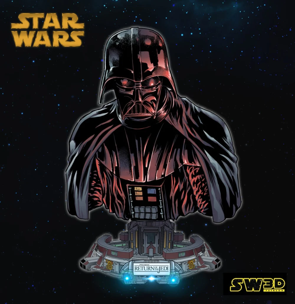 Darth Vader Bust Portrait - Star Wars