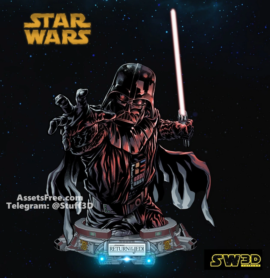 Star Wars - Darth Vader Return of Jedi Bust