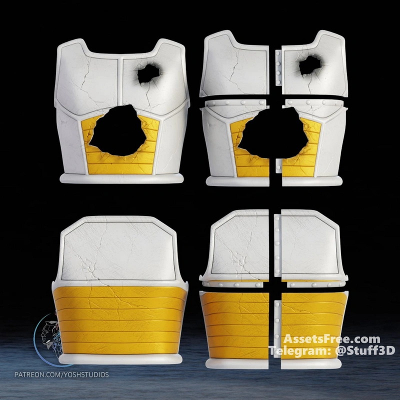 Classic Vegeta armor