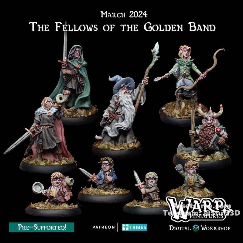 Fellows of the Golden Band - Warp Miniatures