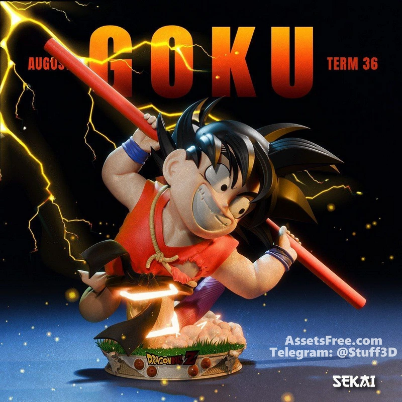 Goku Bust